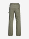 Jack & Jones Khaki pánské kalhoty Jack & Jones Eddie