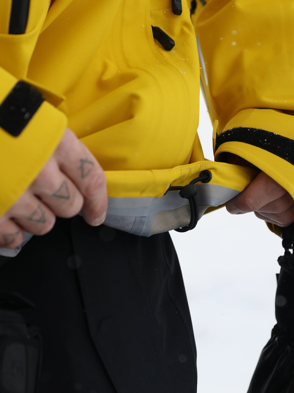 Horsefeathers 3-vrstvá bunda Terra - sulphur Horsefeathers