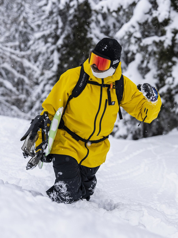 Horsefeathers 3-vrstvá bunda Terra - sulphur Horsefeathers