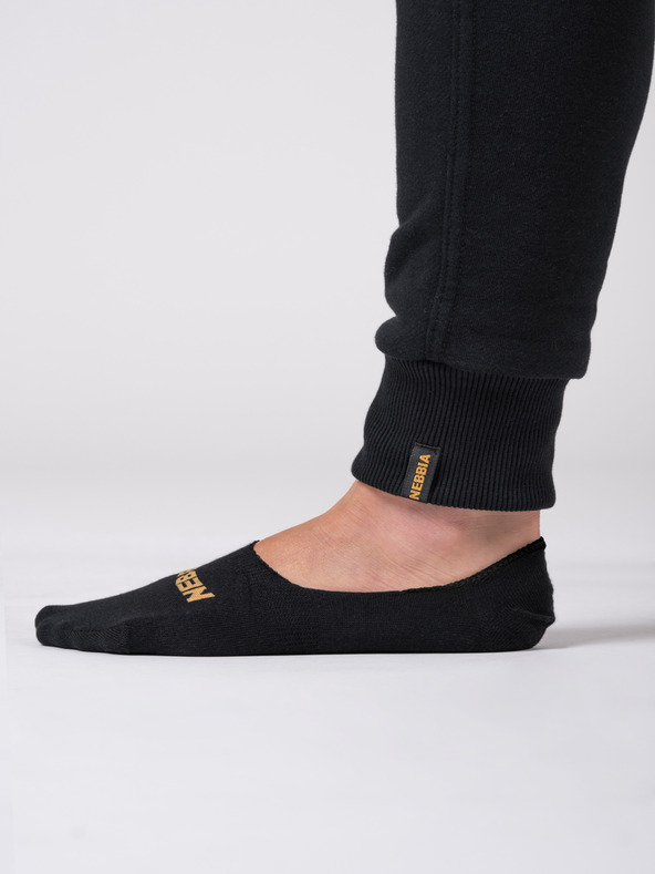 Nebbia Černé dámské ponožky INTENSE no-show 105