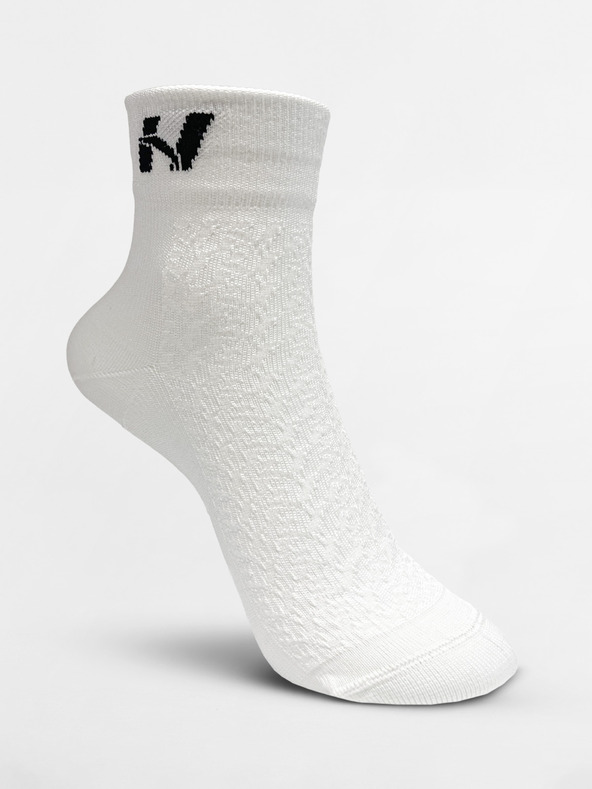 Nebbia NEBBIA “HI-TECH” N-pattern crew ponožky 130 Nebbia