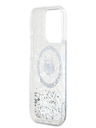 Karl Lagerfeld Karl Lagerfeld Liquid Glitter Choupette Head MagSafe Zadní Kryt pro iPhone 15 Pro Max Transparent
