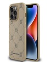 Karl Lagerfeld PU Karl Heads Pattern Magsafe Zadní Kryt pro iPhone 14 Pro Beige Karl Lagerfeld