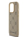 Karl Lagerfeld PU Karl Heads Pattern Magsafe Zadní Kryt pro iPhone 14 Pro Beige Karl Lagerfeld