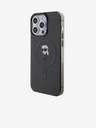 Karl Lagerfeld IML Ikonik MagSafe Zadní Kryt pro iPhone 15 Pro Max Black Karl Lagerfeld