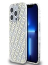 Karl Lagerfeld Karl Lagerfeld IML Electroplated Repeated Logo Zadní Kryt pro iPhone 15 Pro Max Gold