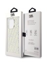 Karl Lagerfeld Karl Lagerfeld IML Electroplated Repeated Logo Zadní Kryt pro iPhone 15 Pro Max Gold