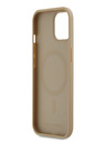 Karl Lagerfeld PU Karl Heads Pattern Magsafe Zadní Kryt pro iPhone 15 Beige Karl Lagerfeld
