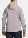 Under Armour Pánská mikina Under Armour UA Unstoppable Flc Grid FZ-GRY