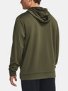 Under Armour Pánská mikina Under Armour UA Armour Fleece Big Logo HD-GRN