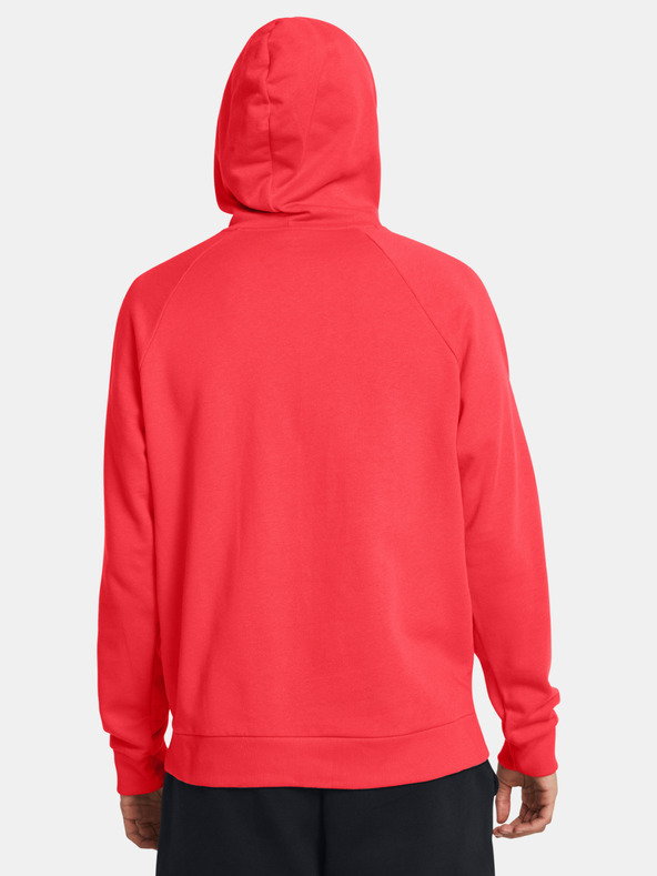 Under Armour Pánská mikina Under Armour UA Rival Fleece Hoodie-RED