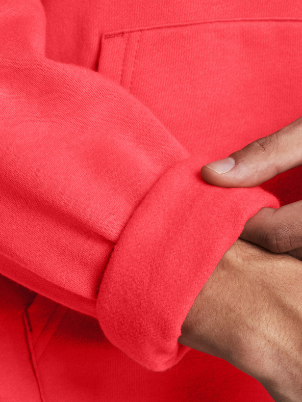 Under Armour Pánská mikina Under Armour UA Rival Fleece Hoodie-RED