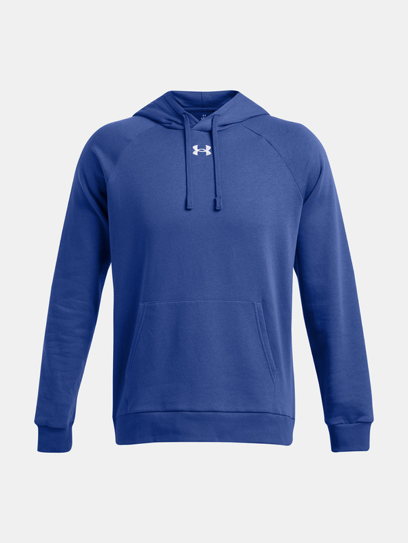 Under Armour Pánská mikina Under Armour UA Rival Fleece Hoodie-BLU