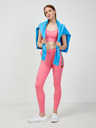 Guess Růžové dámské sportovní legíny Guess Angelica