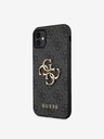Guess Guess PU 4G Metal Logo Zadní Kryt pro iPhone 11 Grey