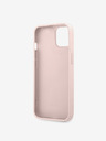 Guess Guess PU 4G Metal Logo Zadní Kryt pro iPhone 13 Pink