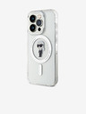 Karl Lagerfeld Karl Lagerfeld IML Ikonik MagSafe Zadní Kryt pro iPhone 15 Pro Transparent