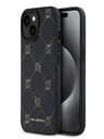 Karl Lagerfeld PU Karl Heads Pattern Magsafe Zadní Kryt pro iPhone 15 Black Karl Lagerfeld