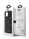 Karl Lagerfeld PU Karl Heads Pattern Magsafe Zadní Kryt pro iPhone 15 Black Karl Lagerfeld