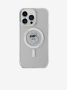 Karl Lagerfeld Karl Lagerfeld IML Choupette MagSafe Zadní Kryt pro iPhone 15 Pro Max Transparent