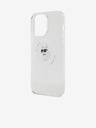 Karl Lagerfeld Karl Lagerfeld IML Choupette MagSafe Zadní Kryt pro iPhone 15 Pro Max Transparent
