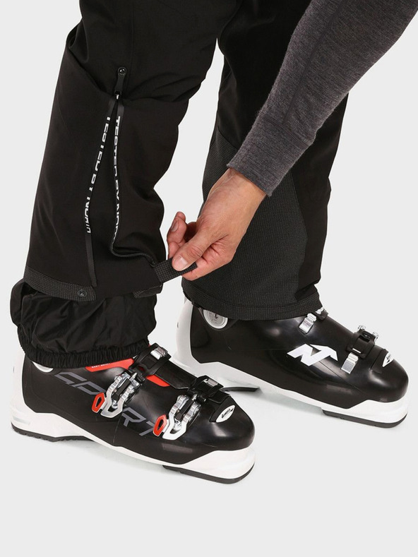 Kilpi Černé pánské lyžařské kalhoty Kilpi METHONE