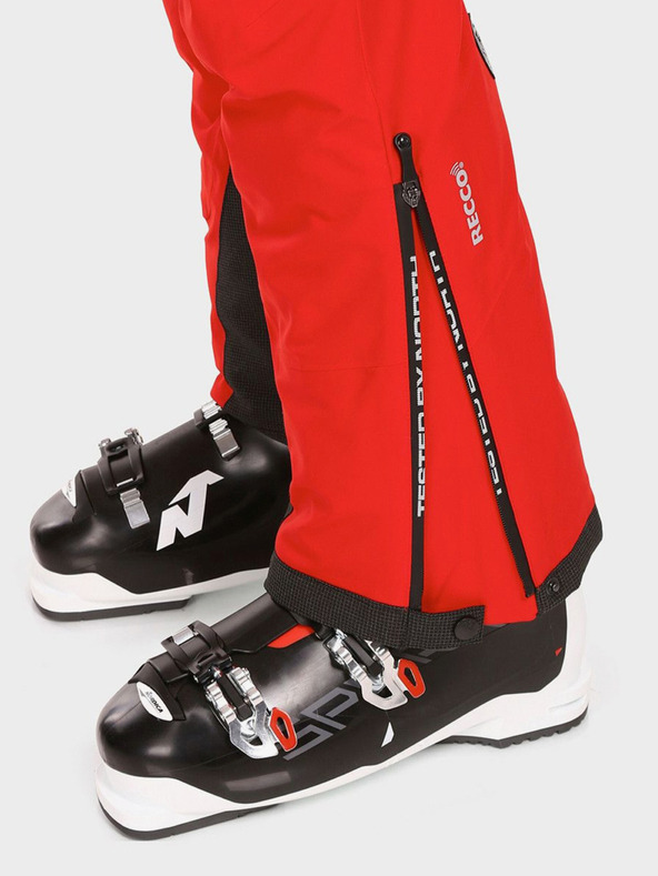 Kilpi Červené pánské lyžařské kalhoty Kilpi METHONE