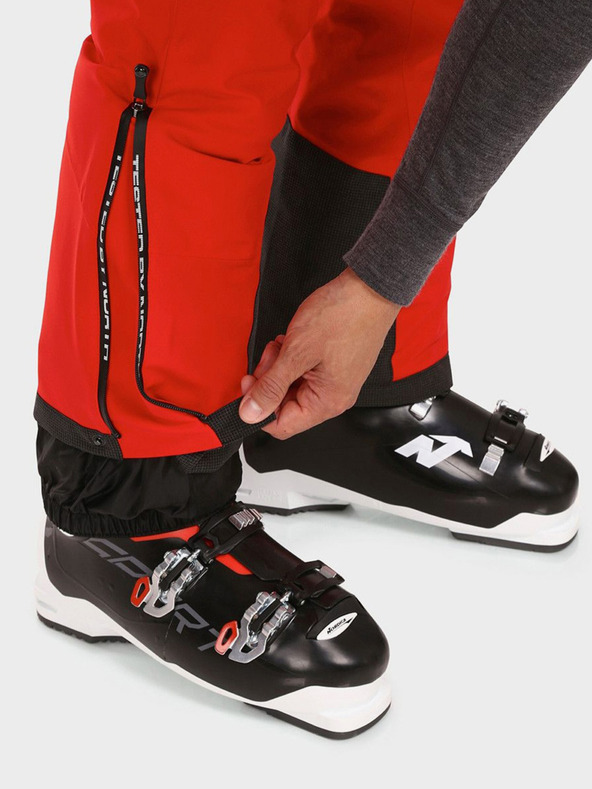 Kilpi Červené pánské lyžařské kalhoty Kilpi METHONE