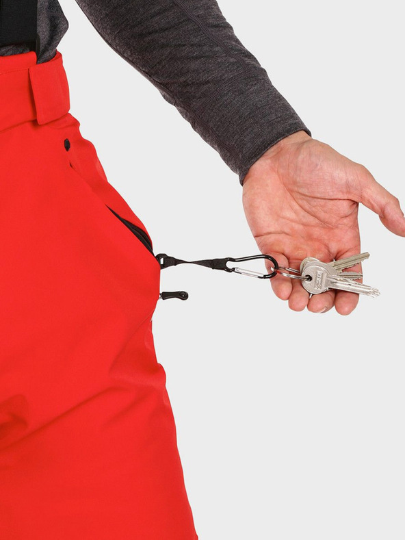 Kilpi Červené pánské lyžařské kalhoty Kilpi METHONE