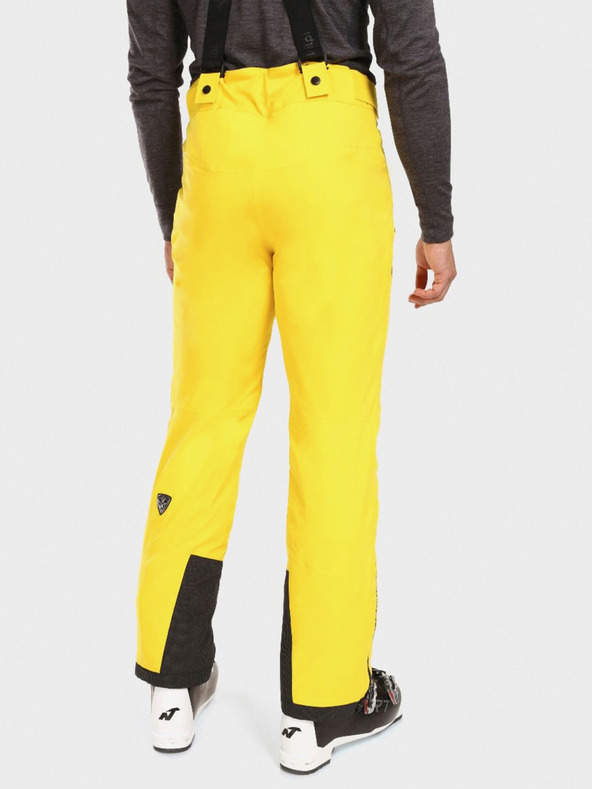 Kilpi Žluté pánské lyžařské kalhoty Kilpi METHONE
