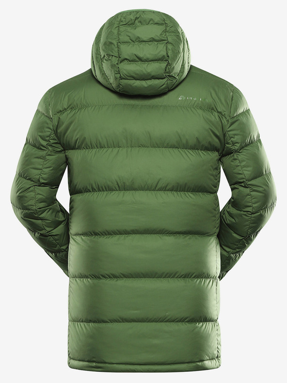 ALPINE PRO Pánská zimní péřová bunda s dwr ALPINE PRO ROGIT treetop
