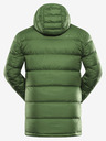 ALPINE PRO Pánská zimní péřová bunda s dwr ALPINE PRO ROGIT treetop