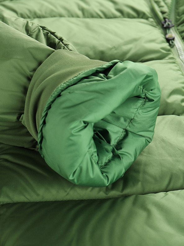 ALPINE PRO Pánská zimní péřová bunda s dwr ALPINE PRO ROGIT treetop