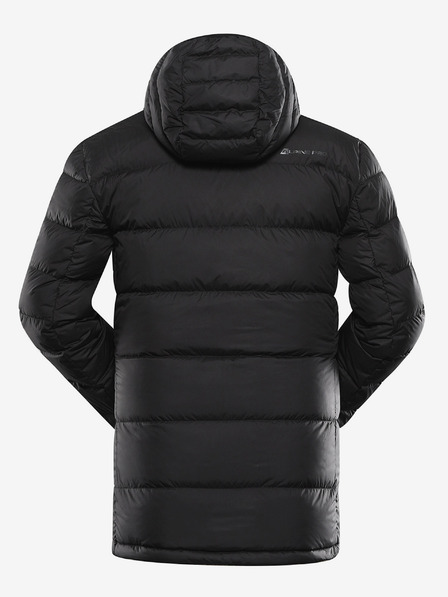 ALPINE PRO Pánská zimní péřová bunda s dwr ALPINE PRO ROGIT black