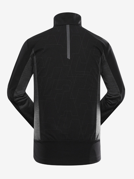 ALPINE PRO Pánská softshellová bunda s membránou ALPINE PRO UKEB black