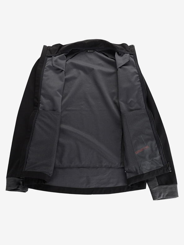 ALPINE PRO Pánská softshellová bunda s membránou ALPINE PRO UKEB black