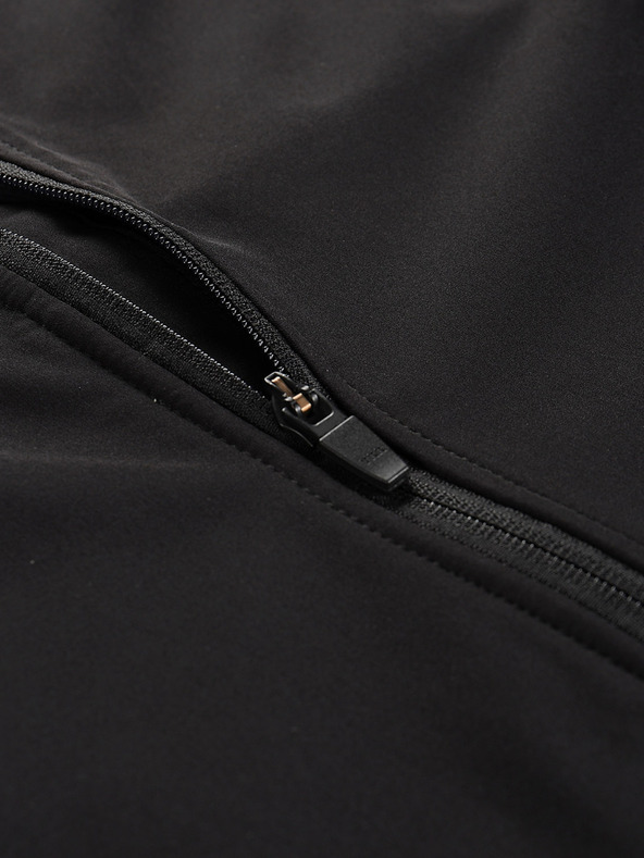 ALPINE PRO Pánská softshellová bunda s membránou ALPINE PRO UKEB black