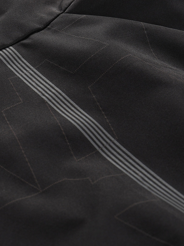 ALPINE PRO Pánská softshellová bunda s membránou ALPINE PRO UKEB black