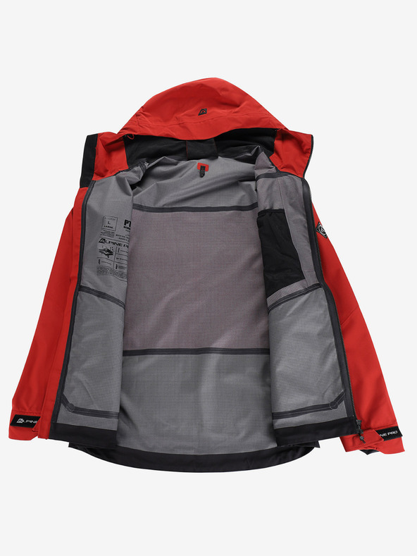 ALPINE PRO Pánská bunda s membránou ptx ALPINE PRO ZARR lava falls