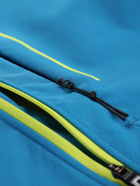 ALPINE PRO Pánská softshellová bunda s membránou ALPINE PRO ESPRIT mykonos blue