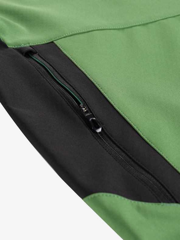 ALPINE PRO Pánská softshellová bunda s membránou ALPINE PRO ESPRIT treetop