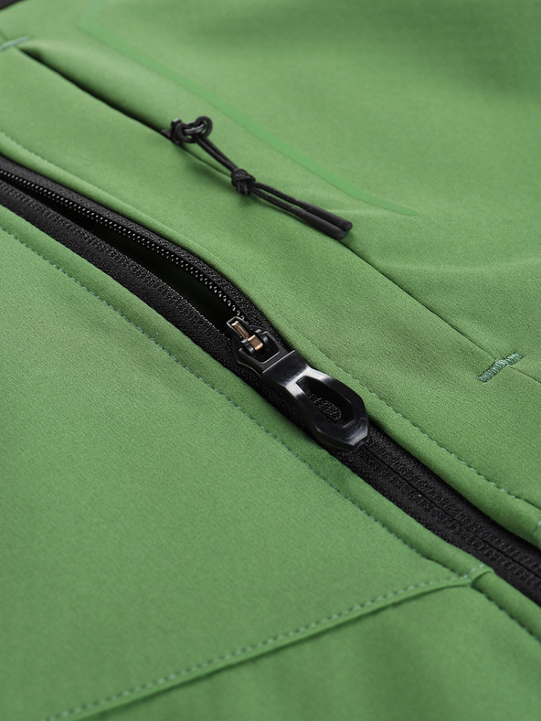 ALPINE PRO Pánská softshellová bunda s membránou ALPINE PRO ESPRIT treetop