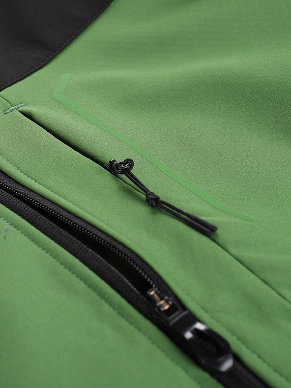 ALPINE PRO Pánská softshellová bunda s membránou ALPINE PRO ESPRIT treetop