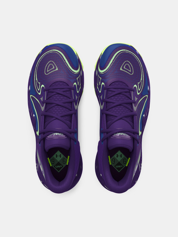 Under Armour Unisexové boty Under Armour UA Spawn 6 Mid SOS-PPL