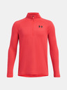 Under Armour Chlapecké tričko Under Armour UA Tech 2.0 1/2 Zip-RED