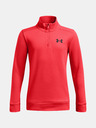 Under Armour Chlapecká mikina Under Armour UA Armour Fleece 1/4 Zip-RED