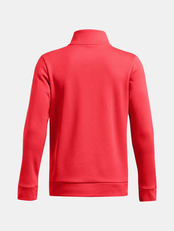 Under Armour Chlapecká mikina Under Armour UA Armour Fleece 1/4 Zip-RED
