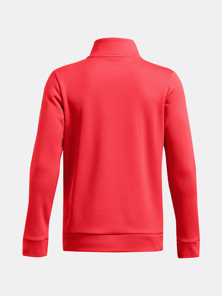 Under Armour Chlapecká mikina Under Armour UA Armour Fleece 1/4 Zip-RED