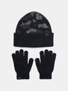 Under Armour Chlapecká čepice Under Armour B Beanie/Glove Combo-BLK