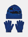 Under Armour Chlapecká čepice Under Armour B Beanie/Glove Combo-BLU